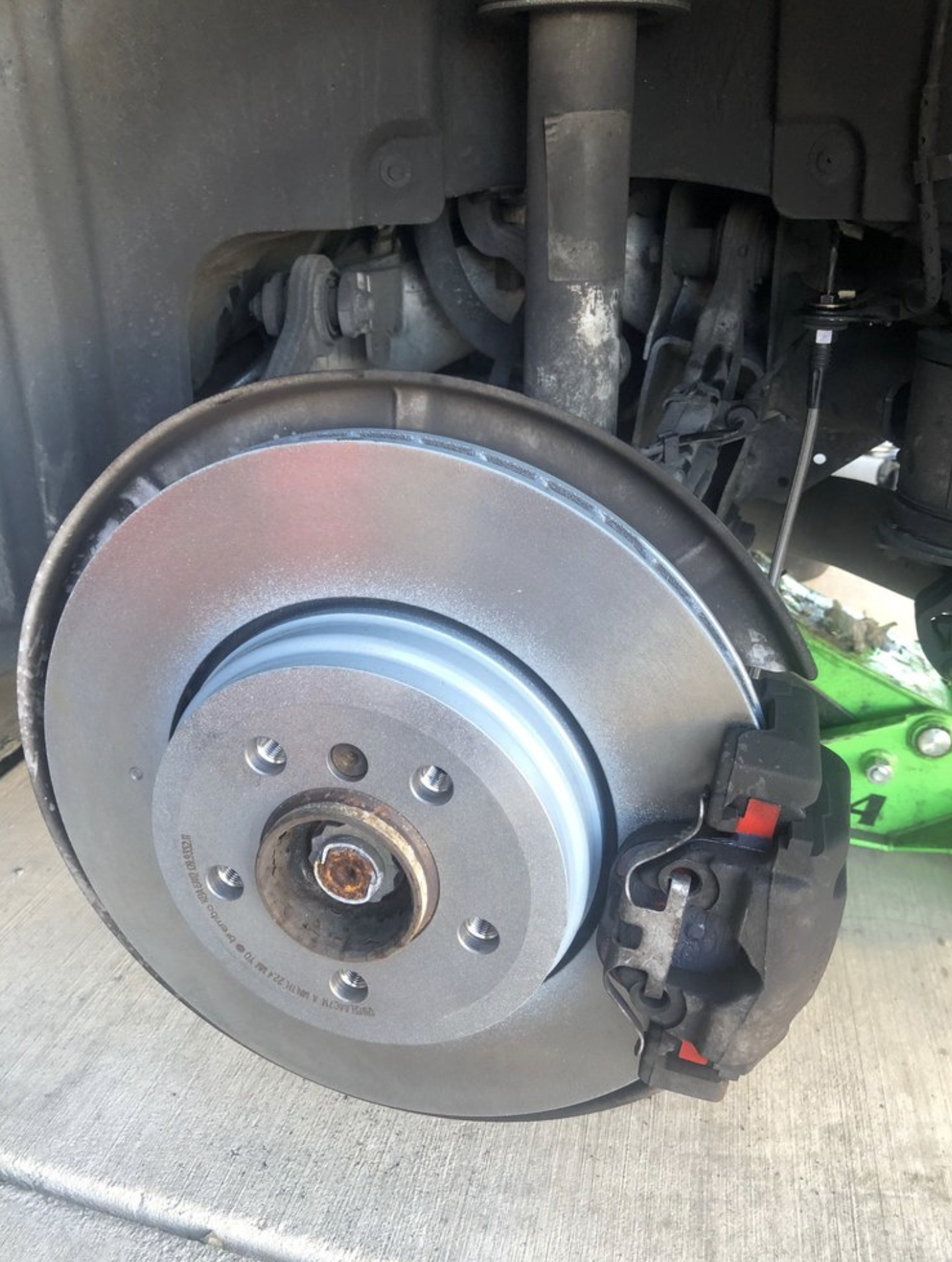 this image shows brake repair in Virginia Beach, VA